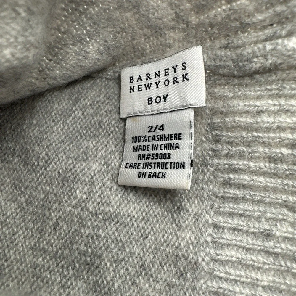 Barney's New‎ York Sz 2/4 Devil Cashmere Beanie
